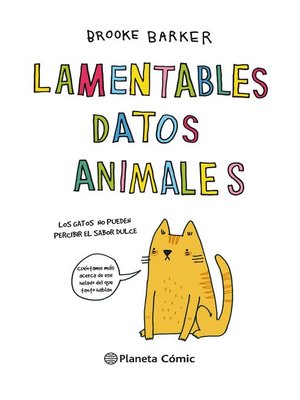 cover image of Lamentables datos animales